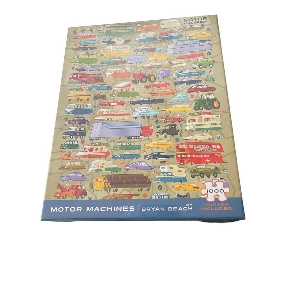 New Blue Lobster 1000 Pieces Puzzles Motor Machines By Bryan Beach